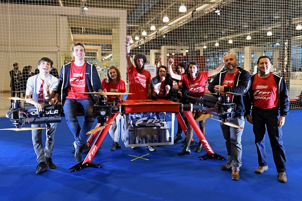 FPT INDUSTRIAL SUPPORTED FORVOLA BREAKING GUINNESS WORLD RECORD OF HEAVIEST LOAD CARRIED BY A DRONE